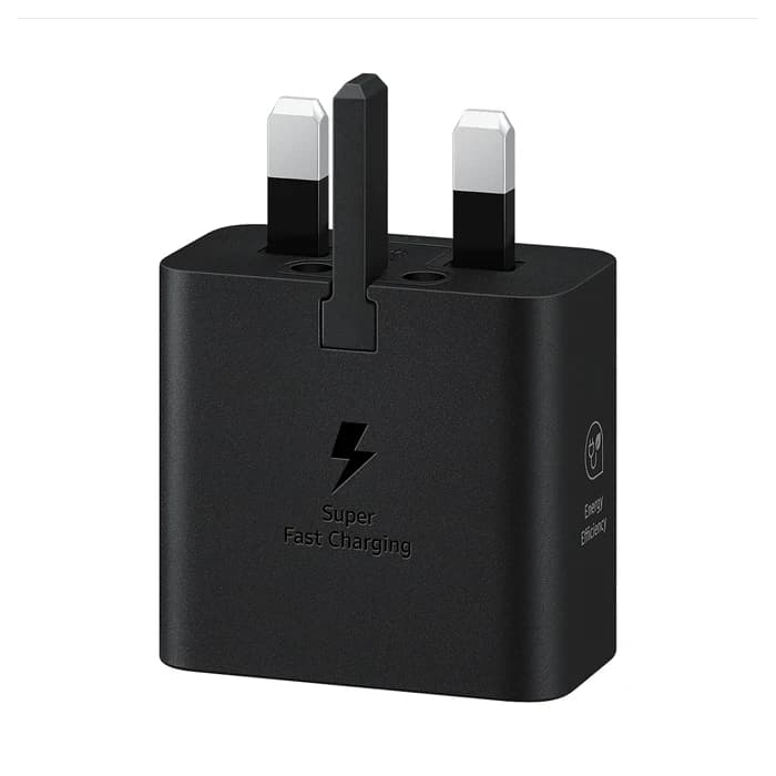 شارژر دیواری سامسونگ 3 پین مدل EP-T810NBEGAE توان 25 وات