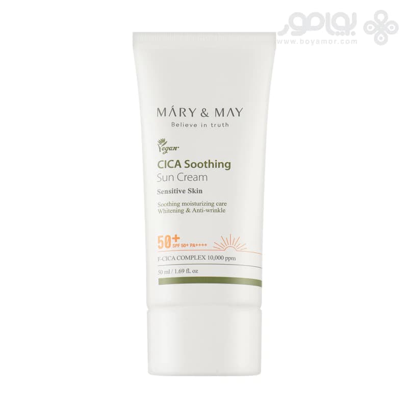 ضد آفتاب تسکین دهنده مری اند می CICA SOOTHING حاوی +SPF50
