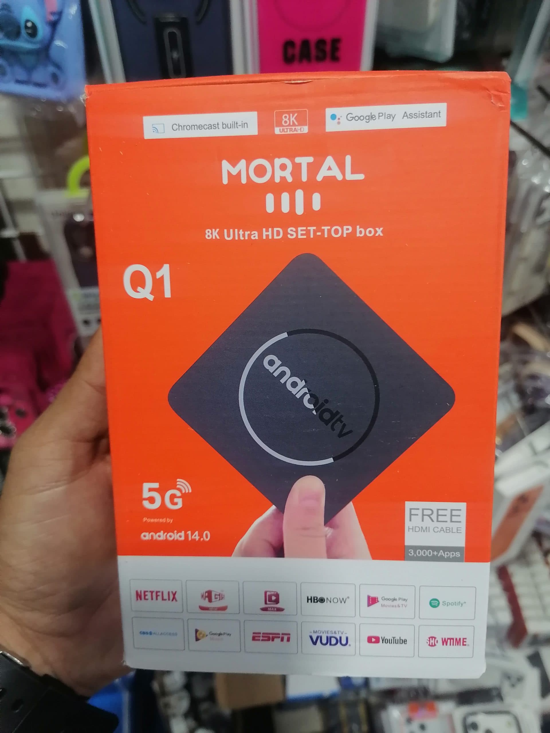 اندروید باکس 8K Ultra HD – تیوی باکس هوشمند اندروید ۱۴ با کرومکست و گوگل پلی(عمده و تک) — تصویر ۲