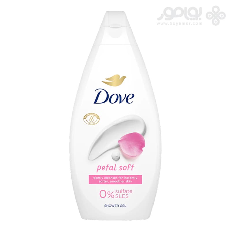 شامپو بدن فاقد سولفات داو مدل PETAL SOFT حجم 450 میل