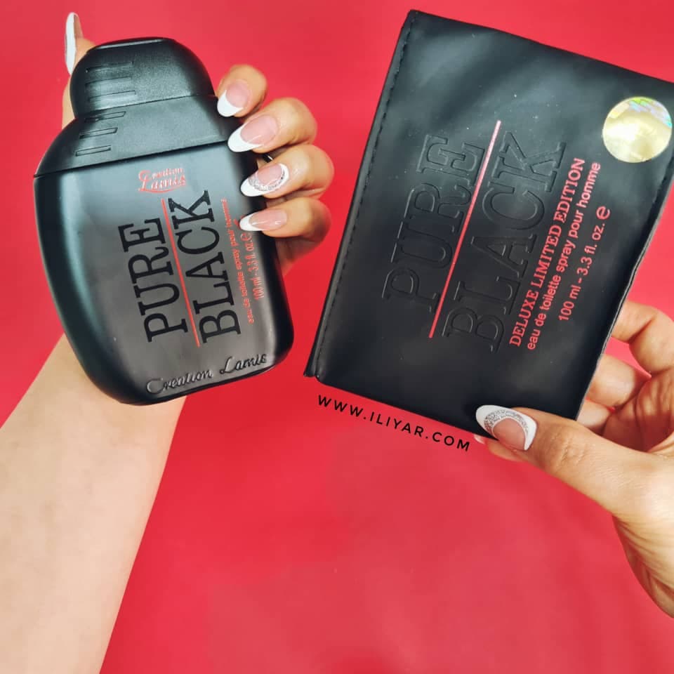 عطر ادکلن پیور بلک اصل PURE BLACK – حجم 100 میل — تصویر ۴