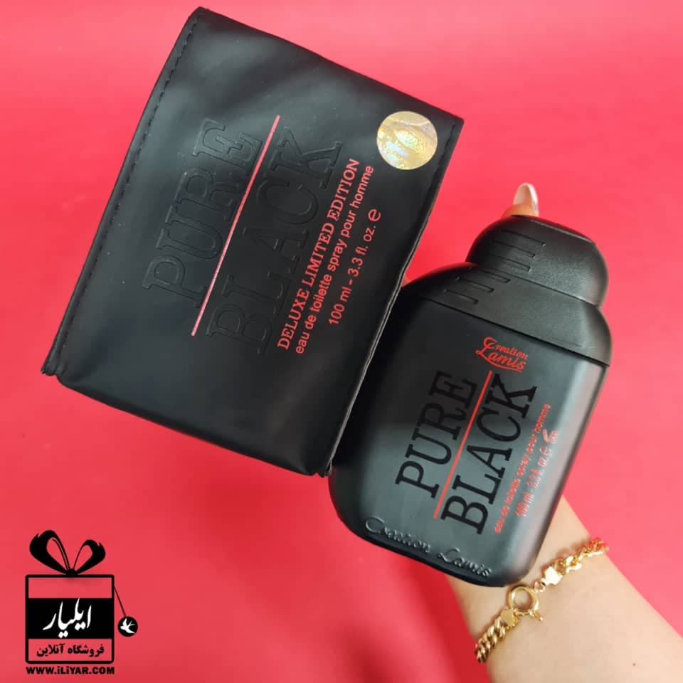 عطر ادکلن پیور بلک اصل PURE BLACK – حجم 100 میل — تصویر ۶
