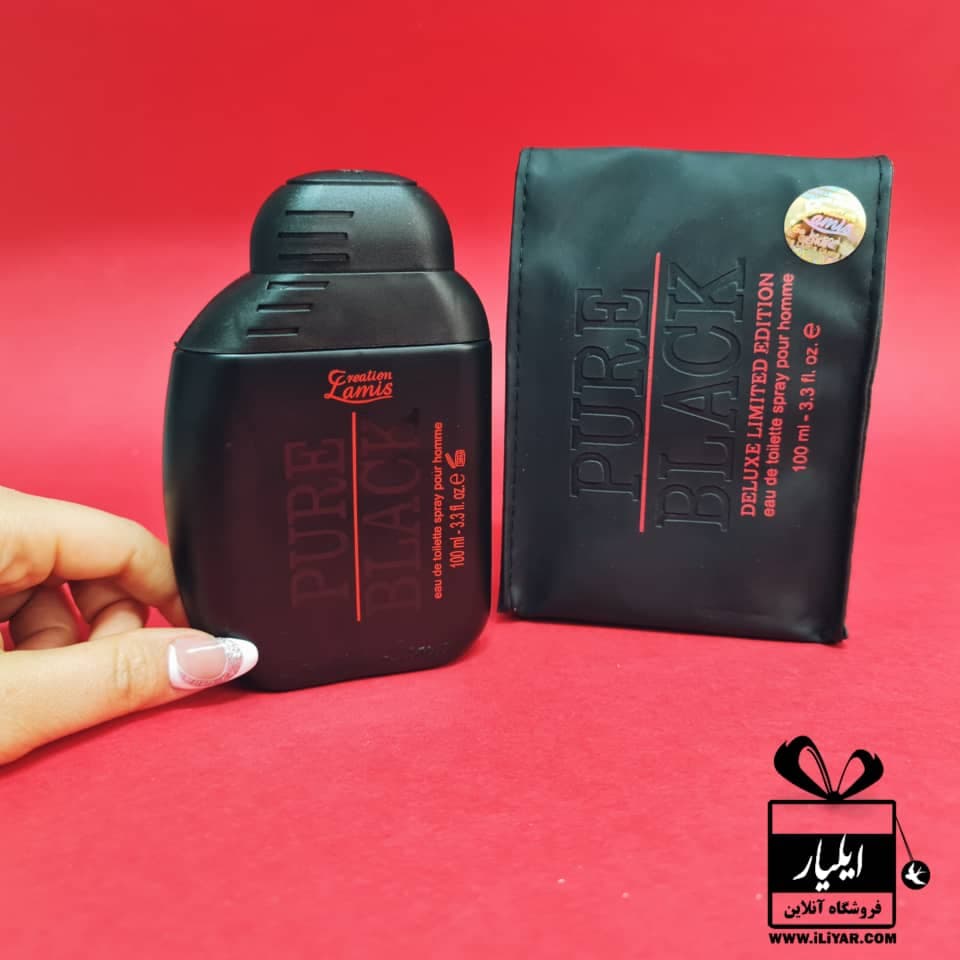 عطر ادکلن پیور بلک اصل PURE BLACK – حجم 100 میل — تصویر ۷