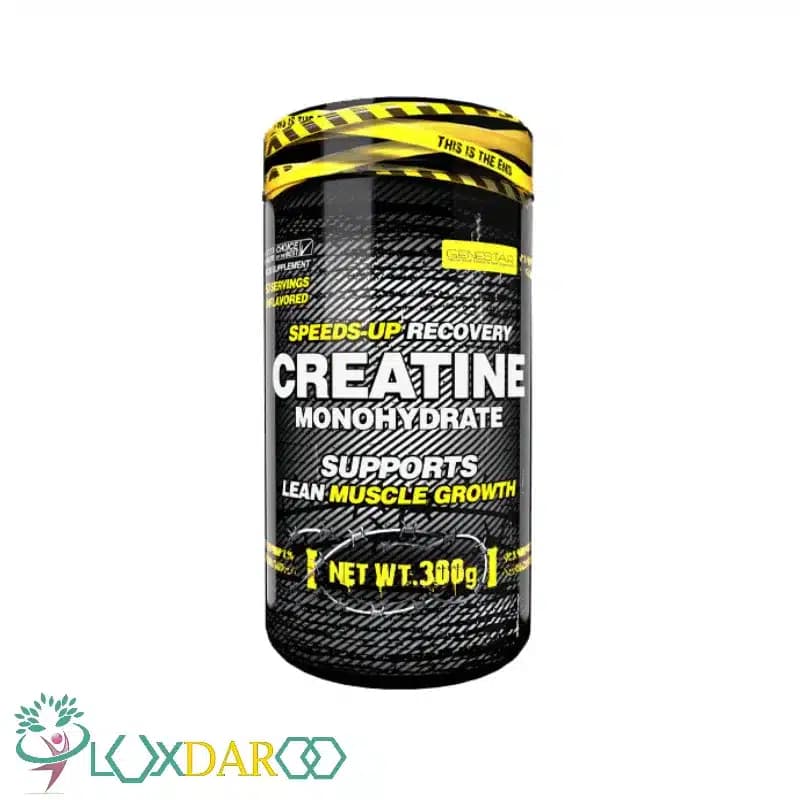 پودر کراتین مونوهیدرات ژن استار 300 گرم — تصویر ۳