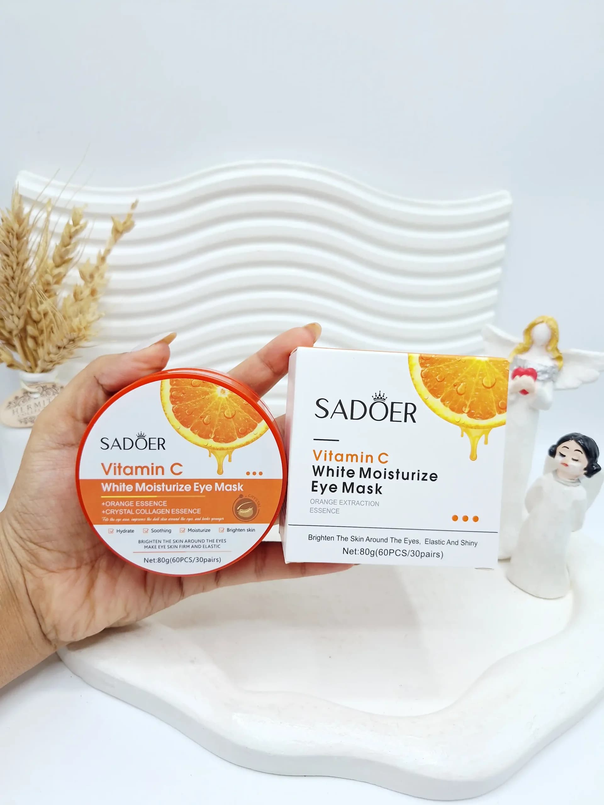 پچ زیر چشم ویتامین C سادور SADOER ضد پف و تیرگی دور چشم