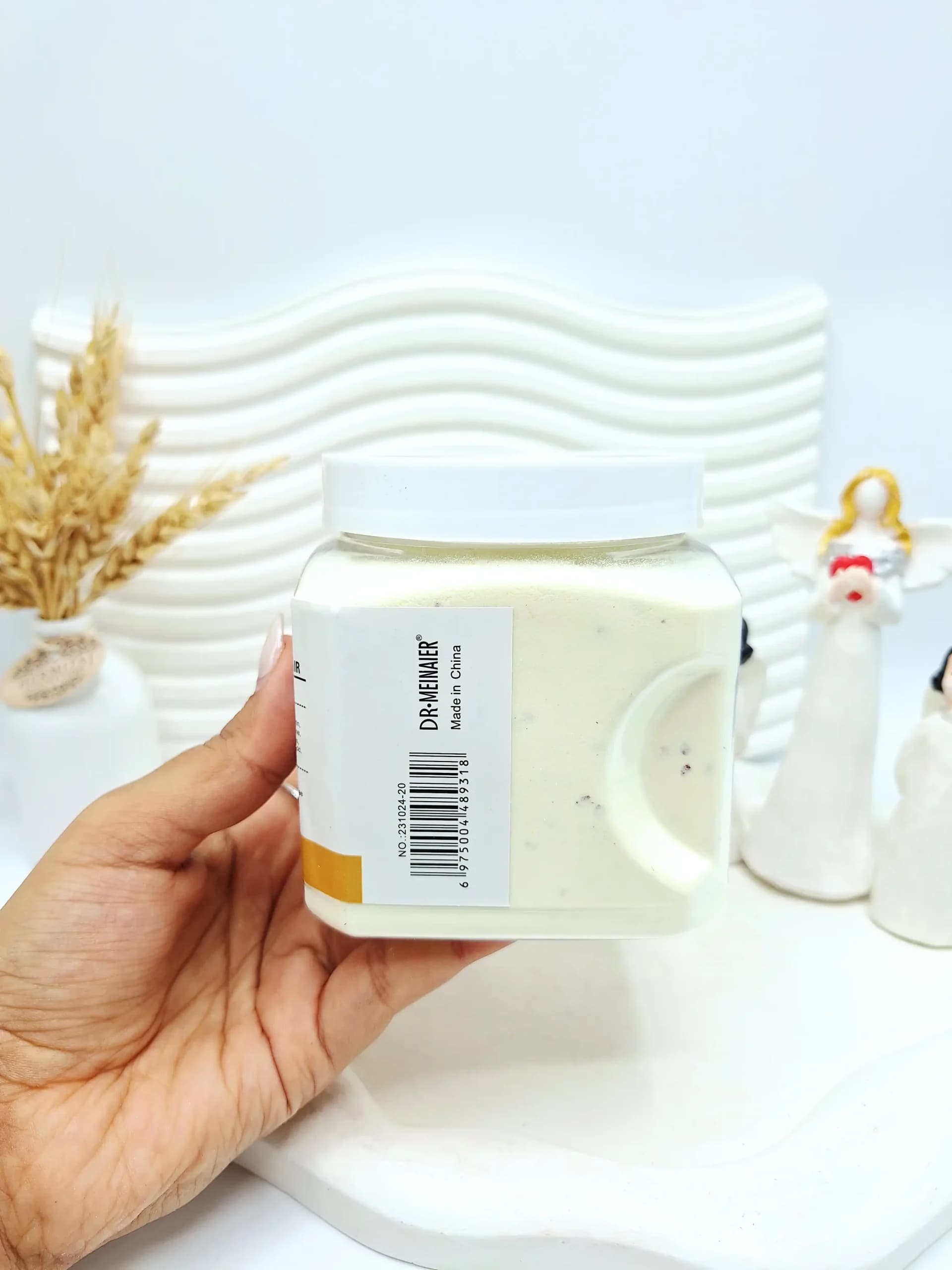 ماسک هیدروژلی کلاژن COLLAGEN دکتر مینایر 400 گرم | آبرسان پوست — تصویر ۲