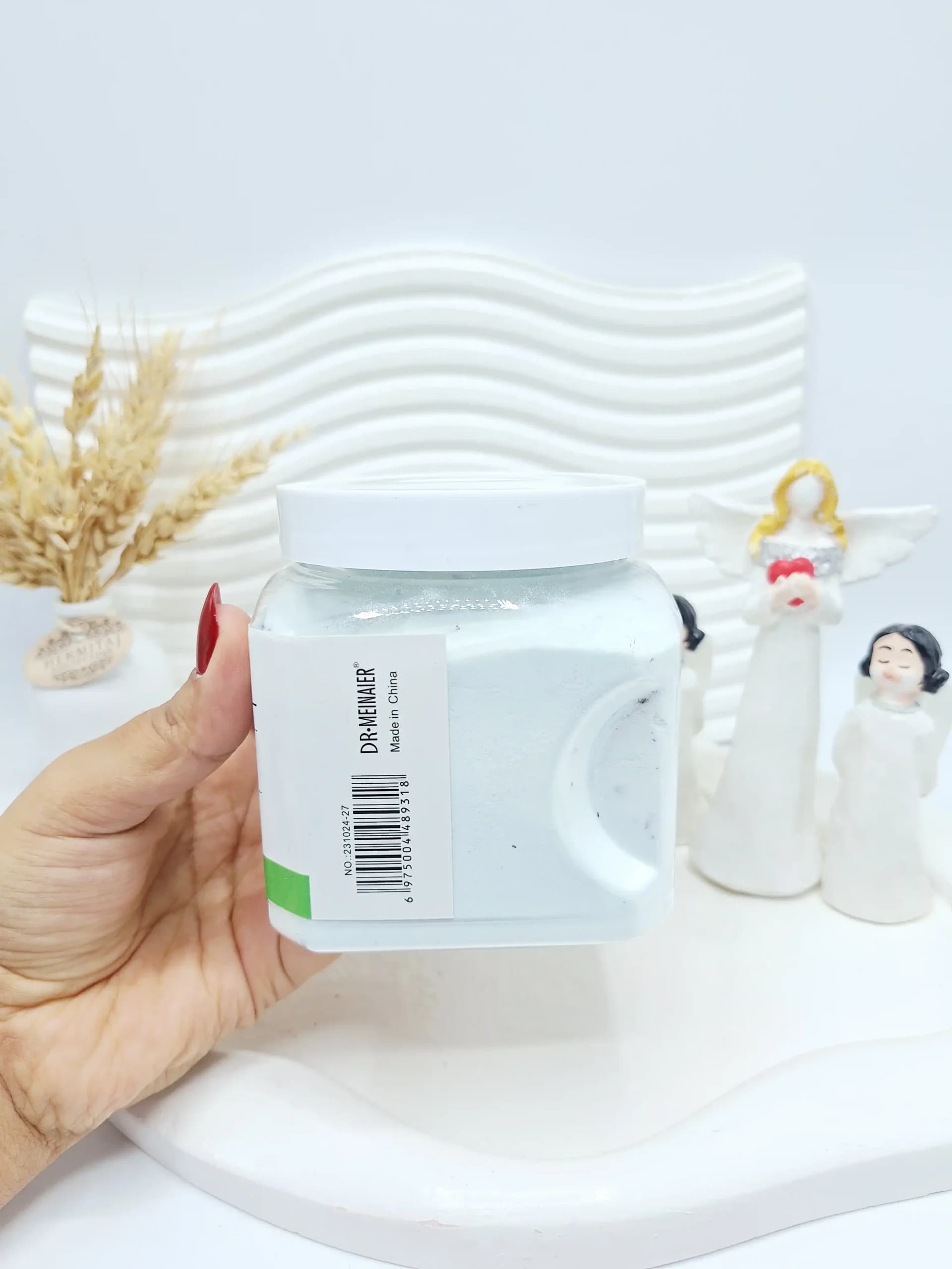 ماسک هیدروژلی خیار CUCUMBER دکتر مینایر 400 گرم | آبرسان عمقی و تسکین‌دهنده پوست — تصویر ۲