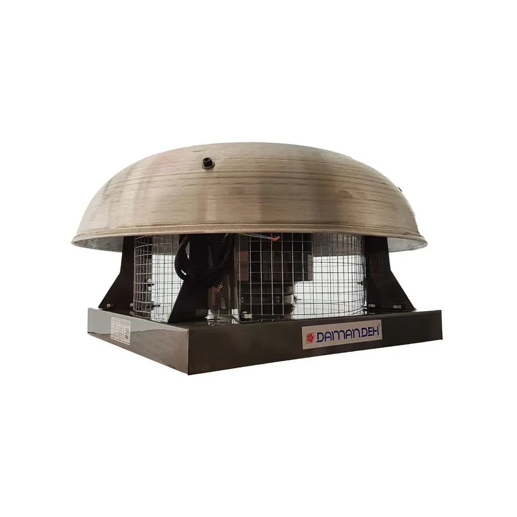 هواکش رادیال سقفی 7*25 سه فاز 110 وات 1450 دور کد REB-25/7A4T برند دمنده