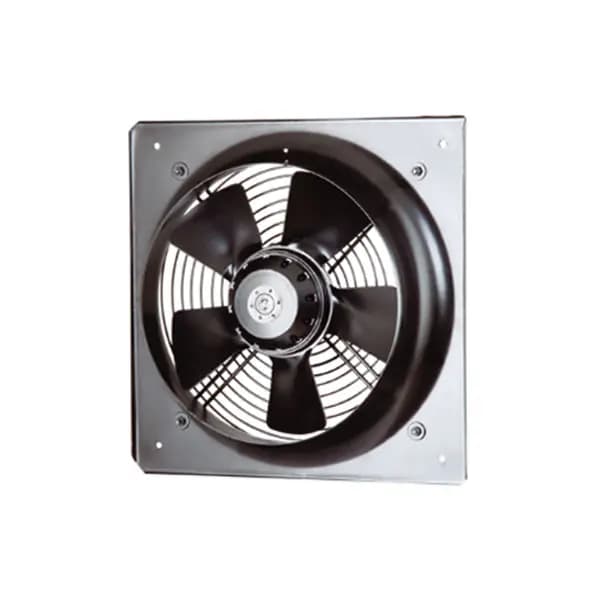 هواکش صنعتی مربع تکفاز 25 سانت 90 وات 2500 دور مدل آکسیال کد VIF-25V2S برند دمنده