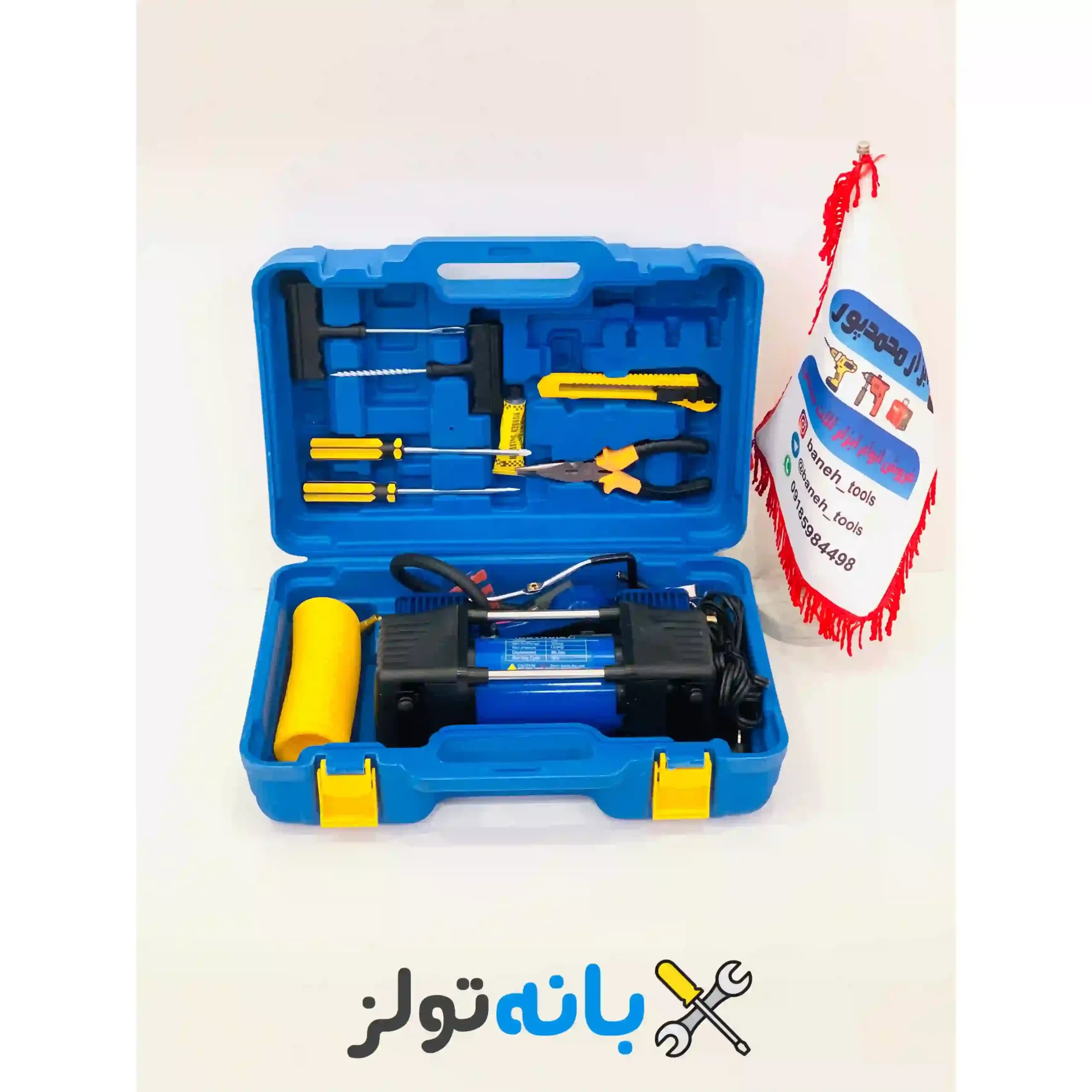 پمپ باد دو سیلندر هیوندای — تصویر ۳