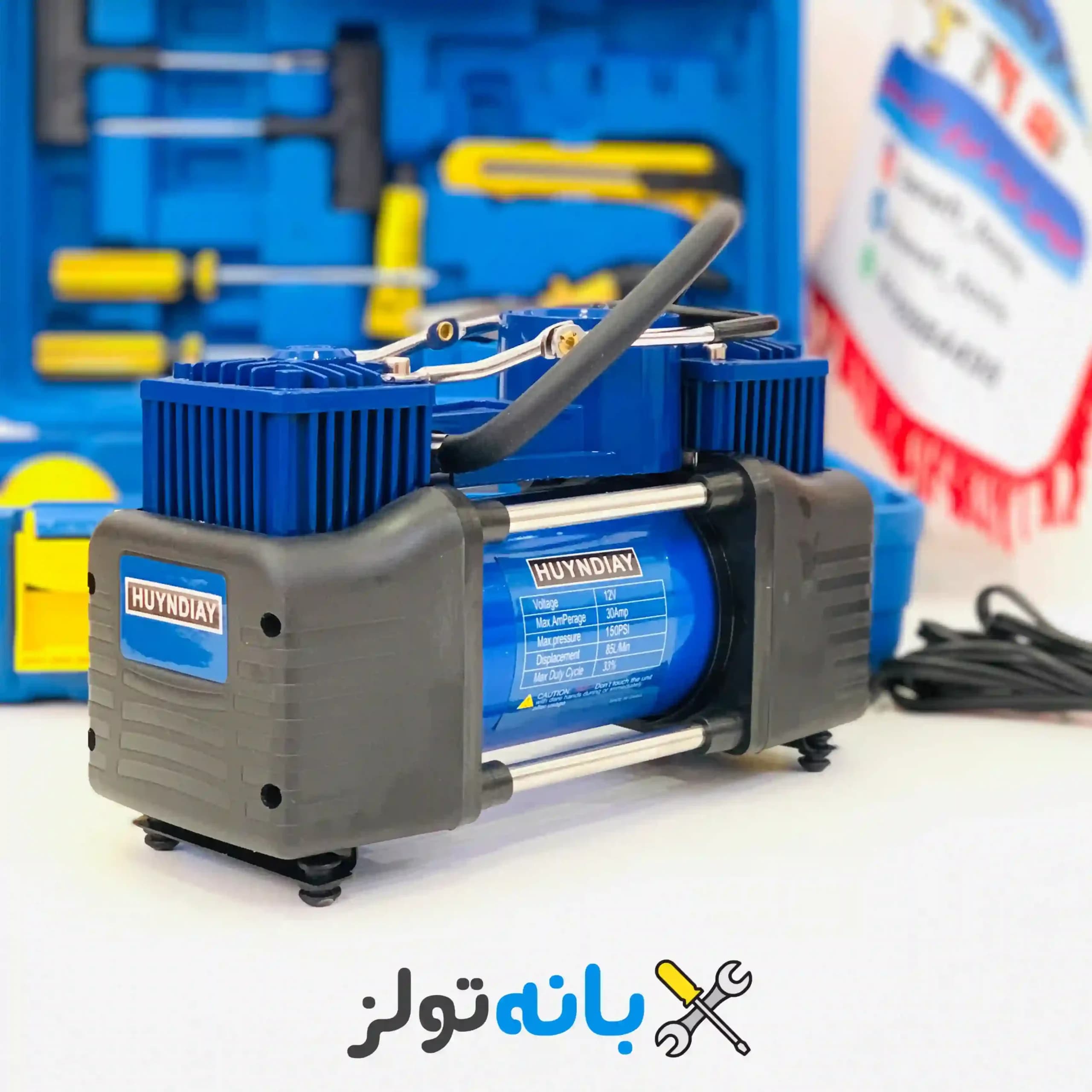 پمپ باد دو سیلندر هیوندای — تصویر ۲