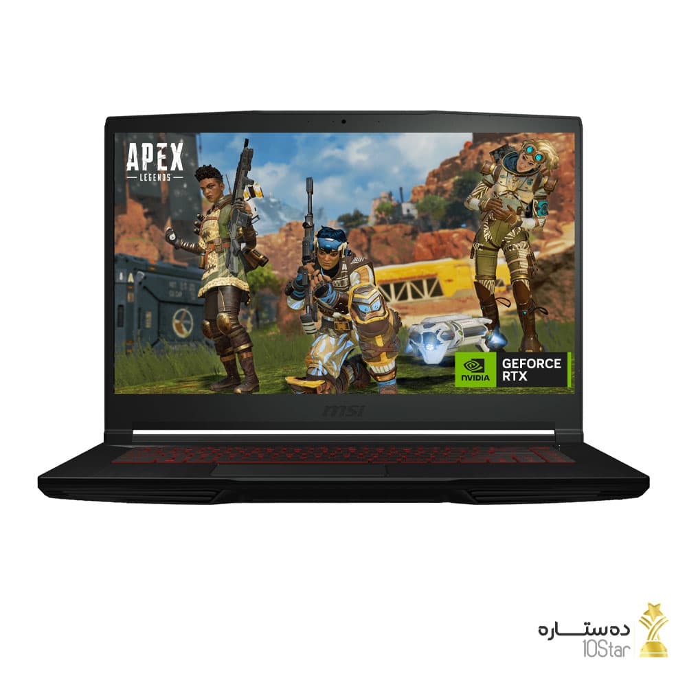 لپ تاپ گیمینگ 15.6 اینچی ام اس آی مدل MSI GF63VE