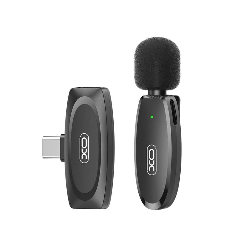 میکروفون یقه ای بی سیم تایپ سی ایکس او MKF08A — تصویر ۷
