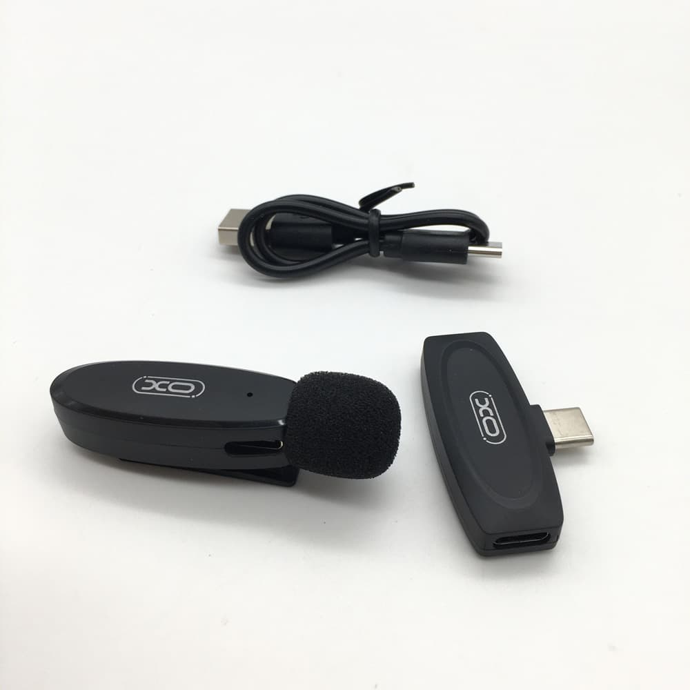 میکروفون یقه ای بی سیم تایپ سی ایکس او MKF08A — تصویر ۴