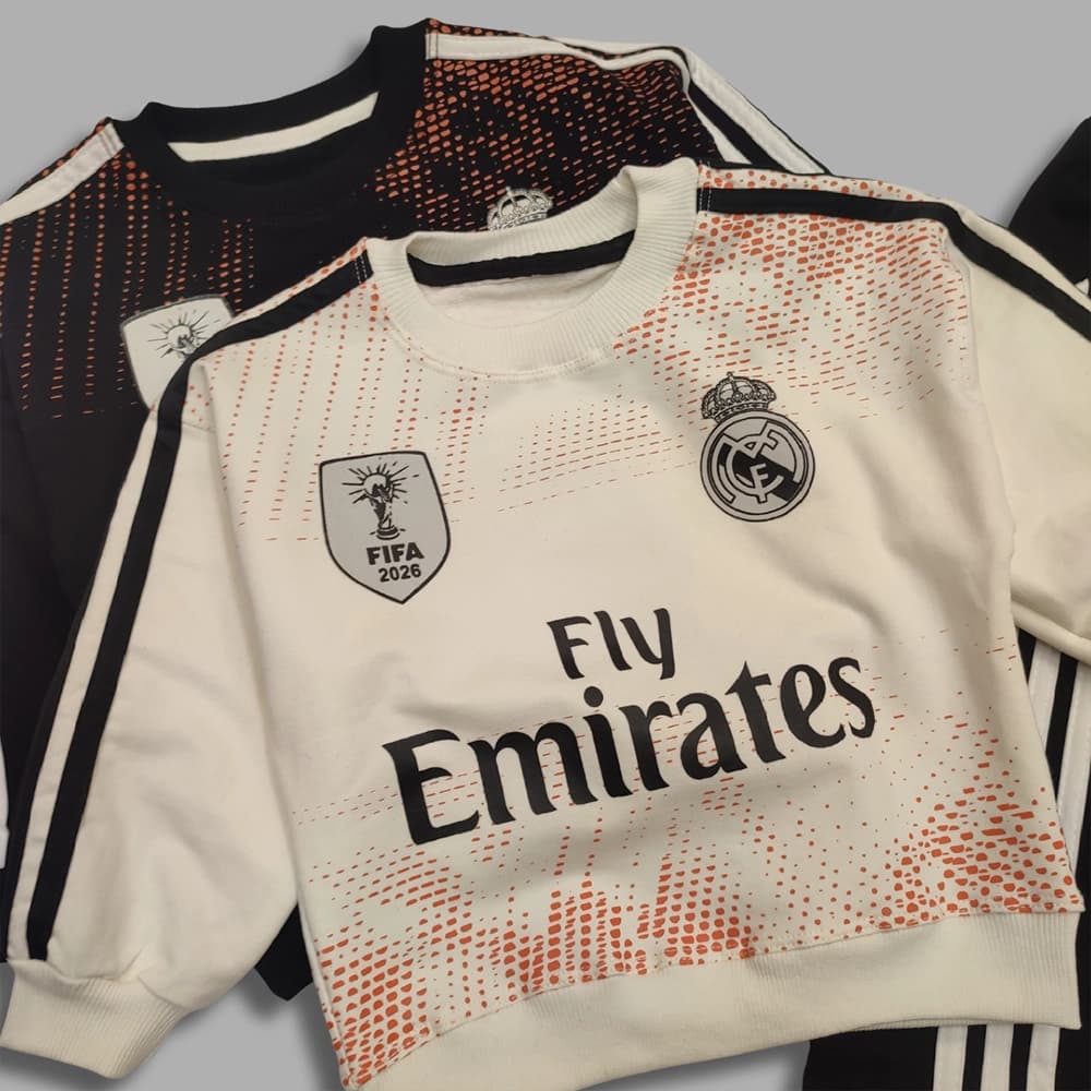 بلوز شلوار کیت رئال مادرید امباپه Mbappé Emirates — تصویر ۷