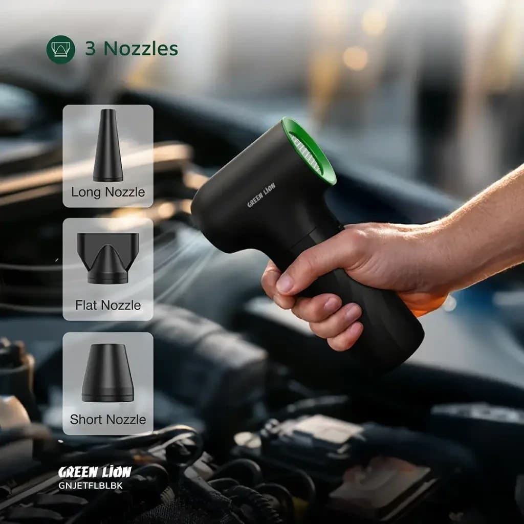 جت فن گرین لاین Green Lion Jetflow Air Blower GNJETFLBLBK — تصویر ۴