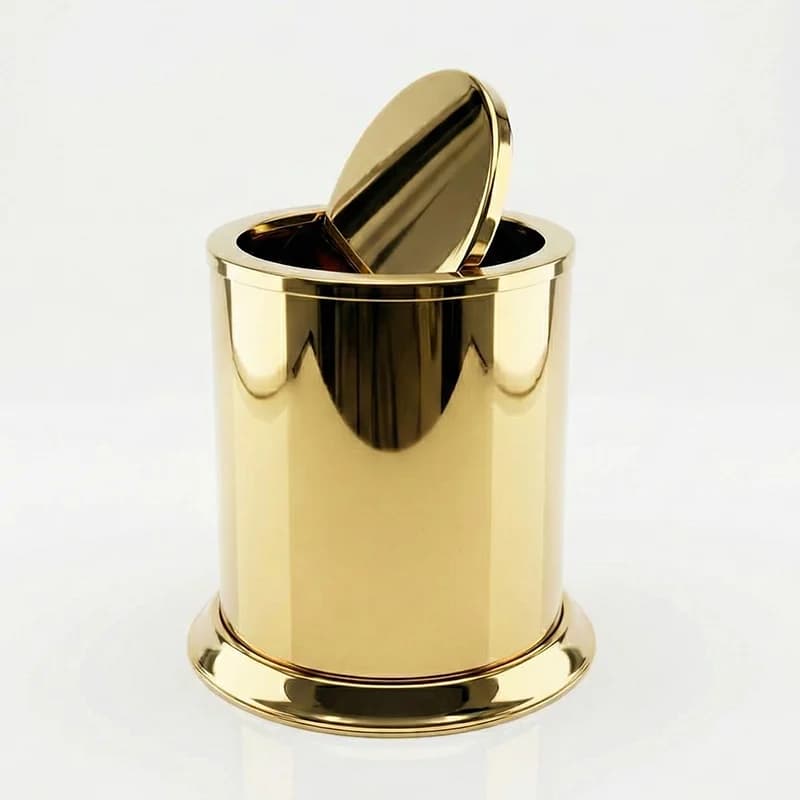 ست سرویس بهداشتی 5 تکه دلفین مدل KH-brass-05-nw — تصویر ۴