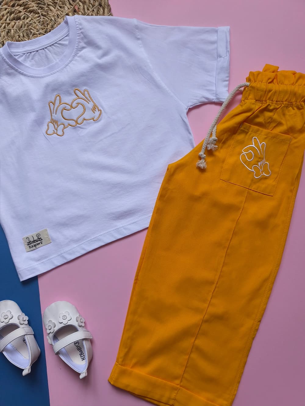 تیشرت شلوار لنین دخترانه Rabbit — تصویر ۲