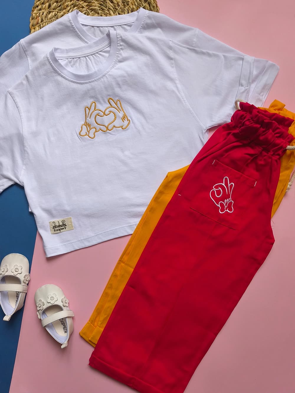 تیشرت شلوار لنین دخترانه Rabbit — تصویر ۳