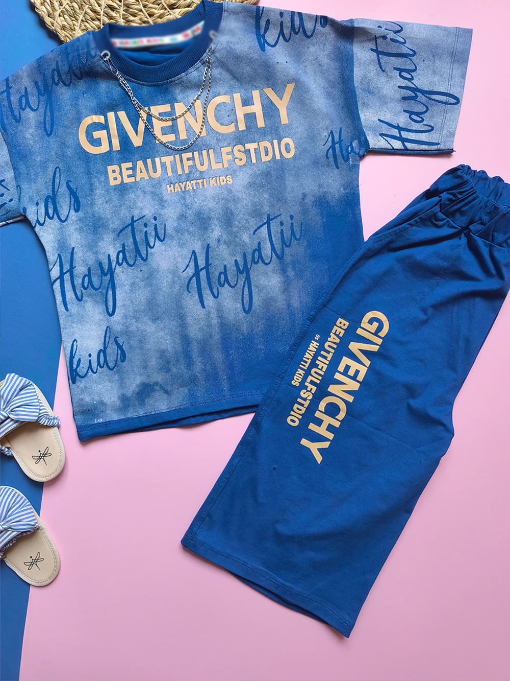 تیشرت شلوارک پسرانه دخترانه طرح Givenchy — تصویر ۶