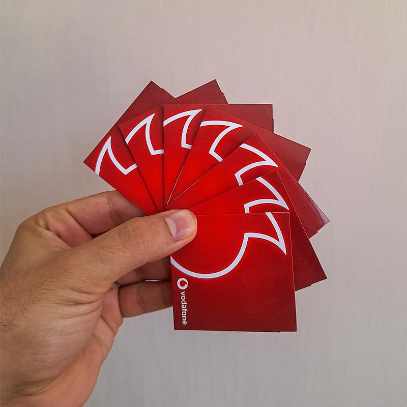 سیم کارت فیزیکی Vodafone عمان — تصویر ۲