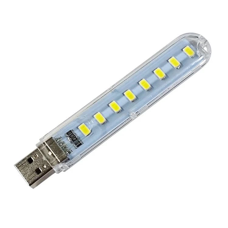 چراغ USB لامپ 8LED — تصویر ۳