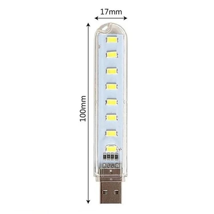 چراغ USB لامپ 8LED — تصویر ۴