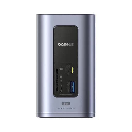 داک استیشن 12 پورت USB-C باسئوس مدل Baseus Nomos NU1 Air Spacemate با گارانتی 24 ماهه شرکتی
