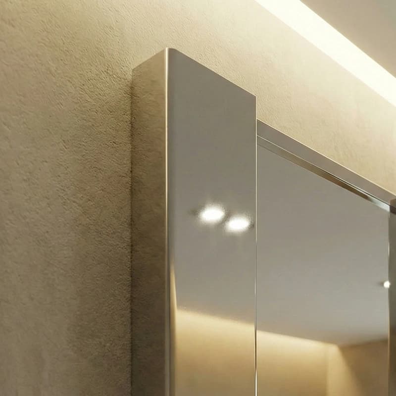 آینه سرویس بهداشتی دلفین مدل 10203-2 سایز 70X50 سانتی متر | کروم | گارانتی اصالت و سلامت فیزیکی کالا — تصویر ۵