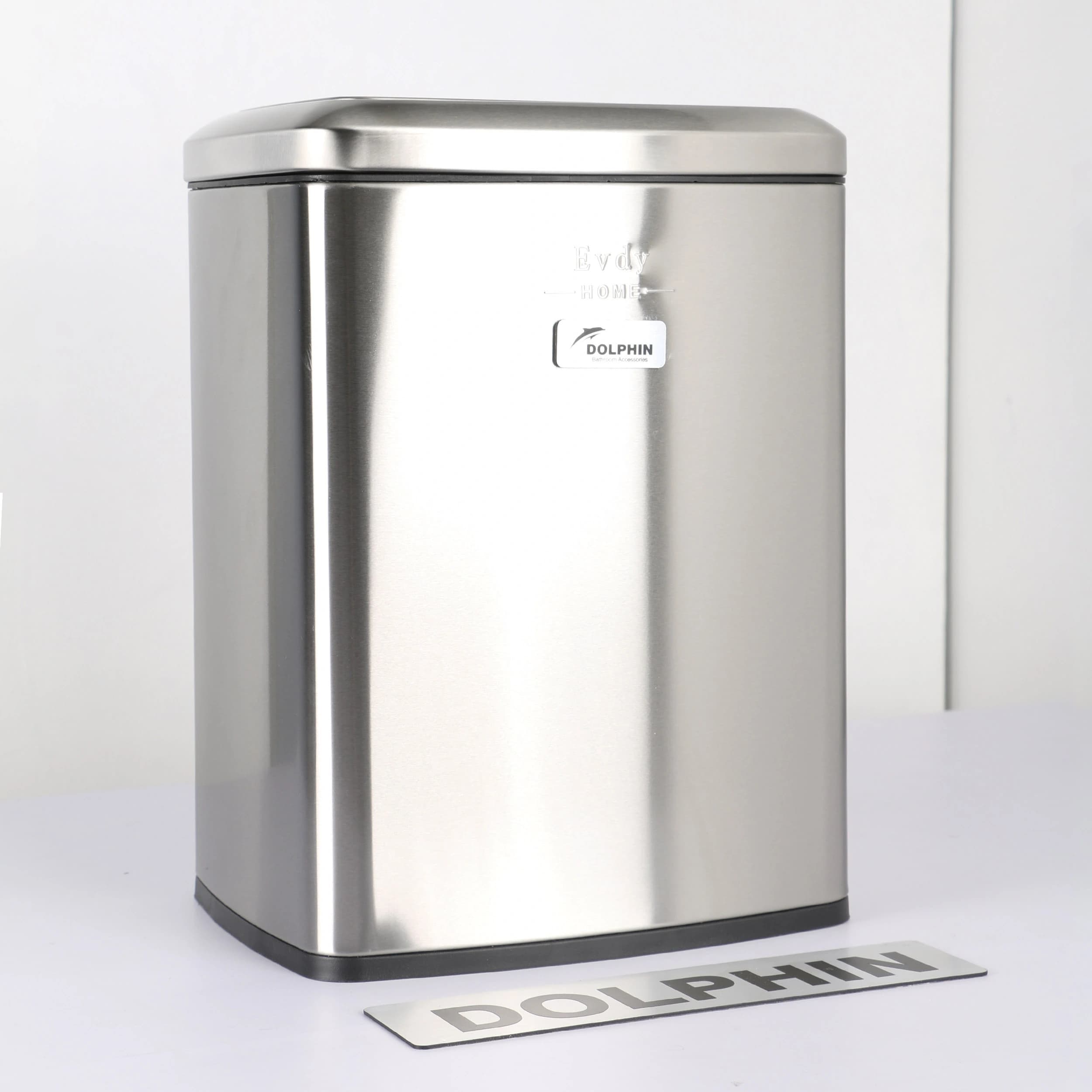 سطل زباله دلفین مدل EV-12-ltr بادبزنی — تصویر ۸