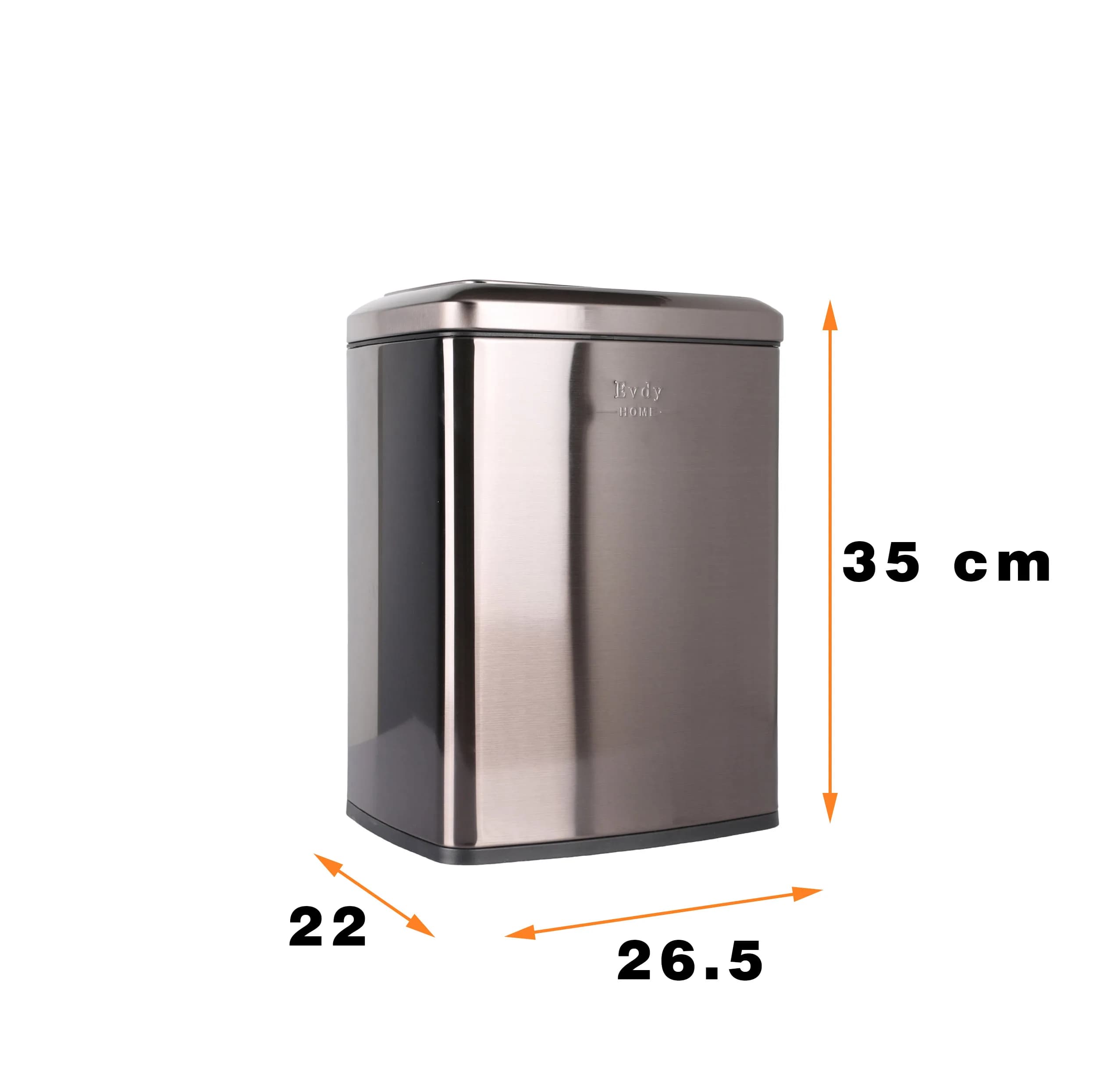 سطل زباله دلفین مدل EV-12-ltr بادبزنی — تصویر ۱۰