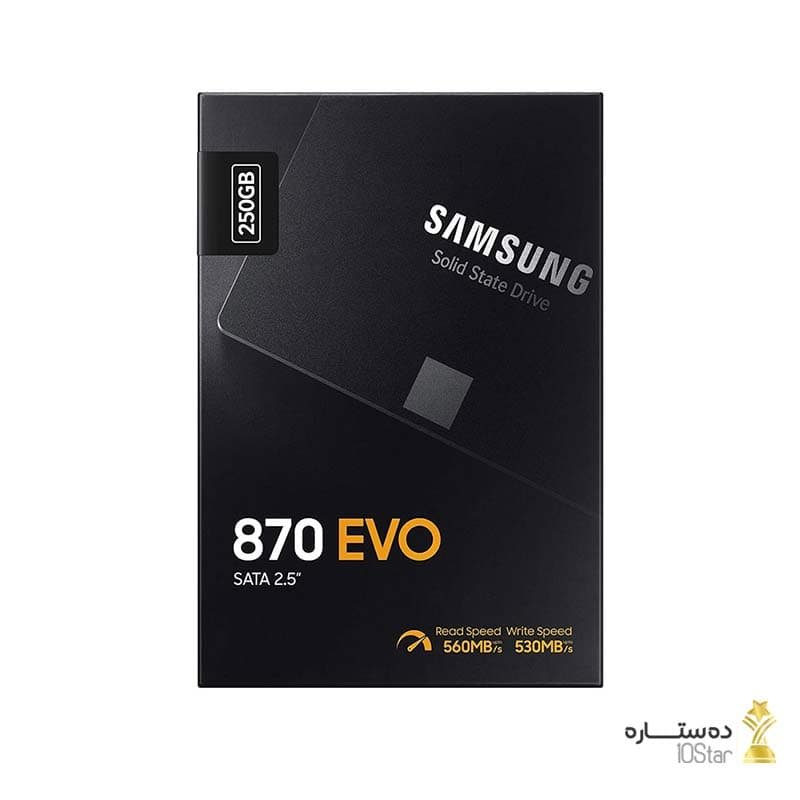 اس اس دی اینترنال سامسونگ مدل evo 870 250 gb — تصویر ۳