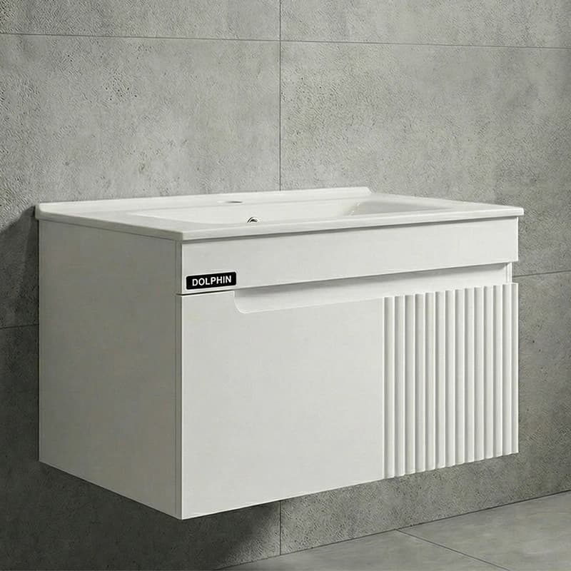 ست کابینت و روشویی دیواری دلفین مدل Flat-7040 | سفید | گارانتی اصالت و سلامت فیزیکی کالا