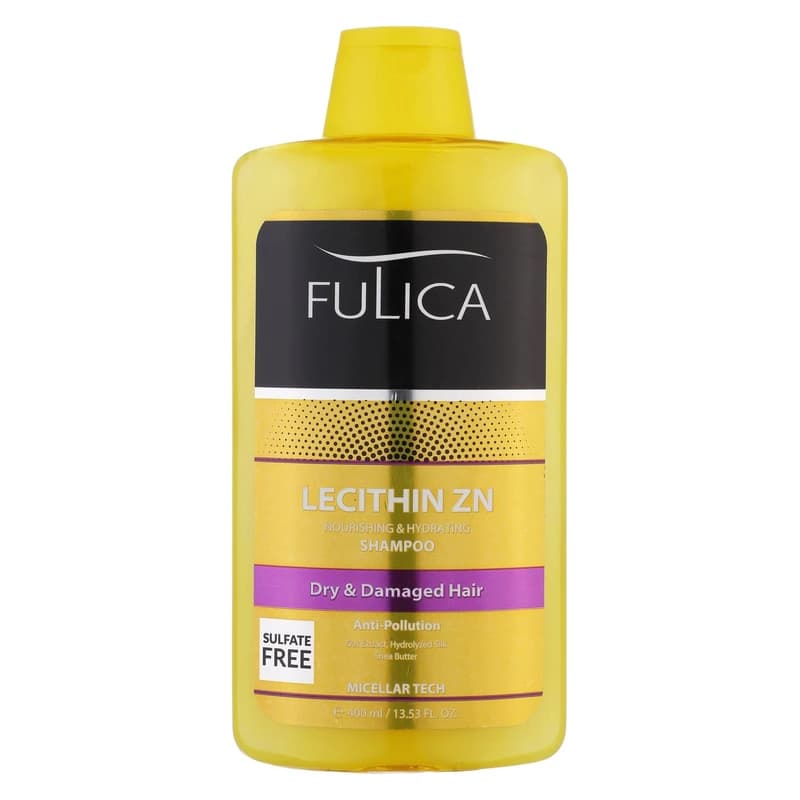 شامپو تقویت کننده فاقد سولفات فولیکا مدل LECITHIN ZN