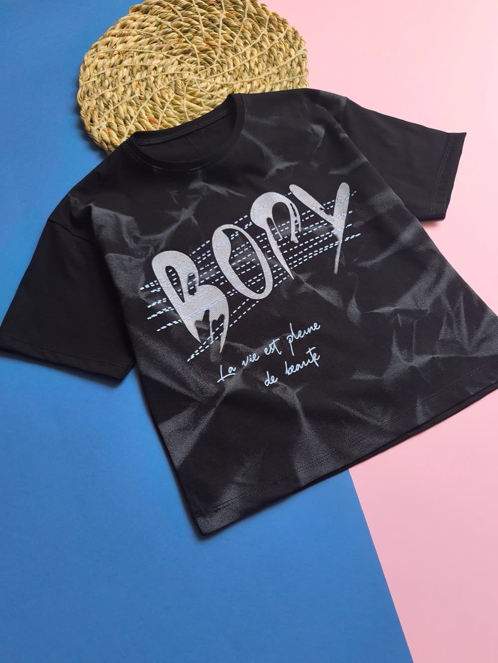 تیشرت تک پسرانه دخترانه طرح Body — تصویر ۶