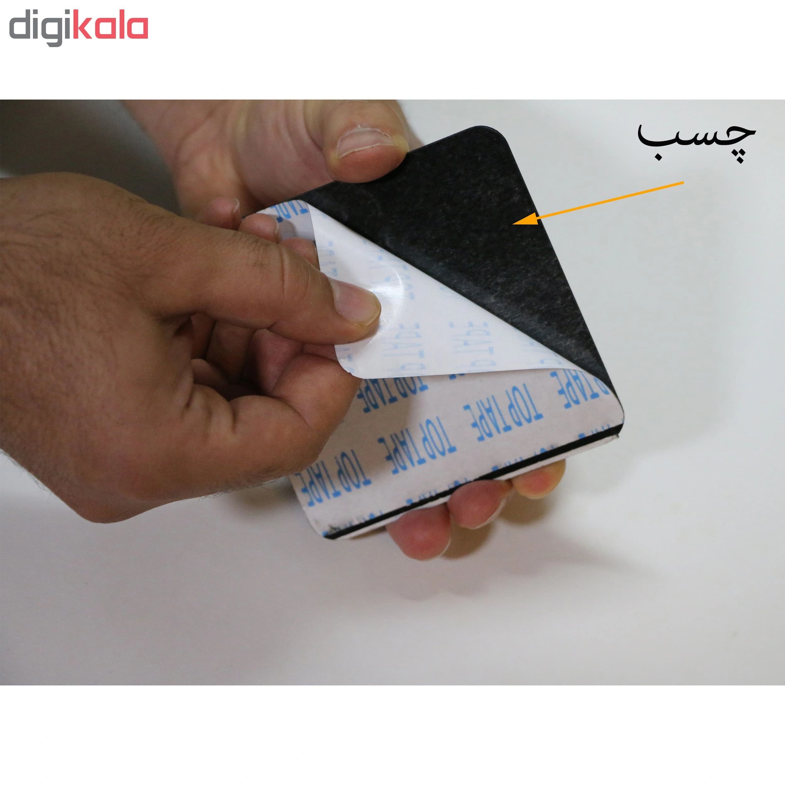 تابلو نشانگر دلفین طرح wc کد 66 | کروم | — تصویر ۴