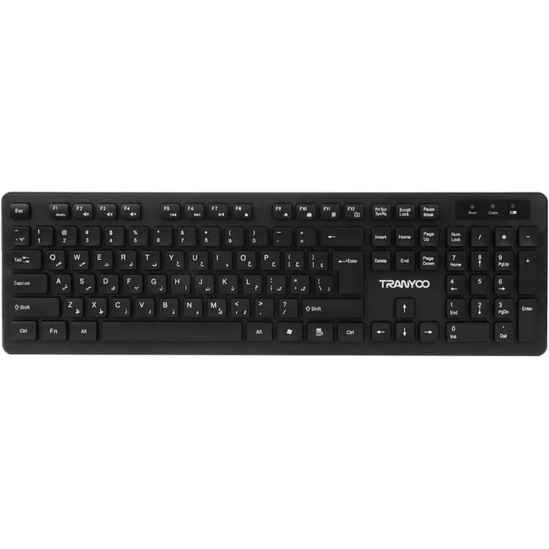 موس و کیبورد وایرلس ترانیو مدل KM1022W — تصویر ۳