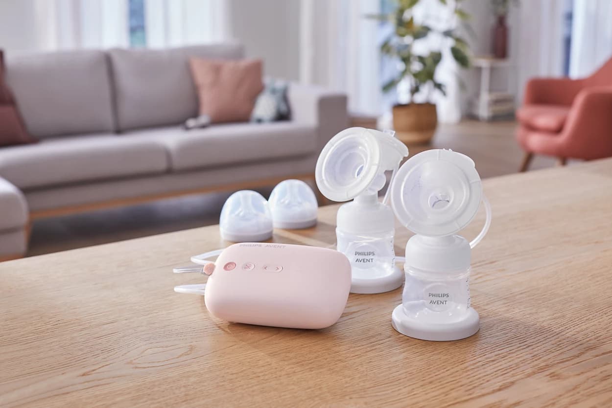 شیردوش برقی دوقلو فیلیپس اونت PHILIPS AVENT مدل SCF393/11 — تصویر ۸