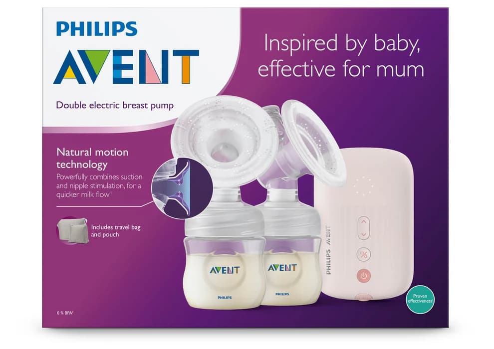 شیردوش برقی دوقلو فیلیپس اونت PHILIPS AVENT مدل SCF393/11 — تصویر ۵