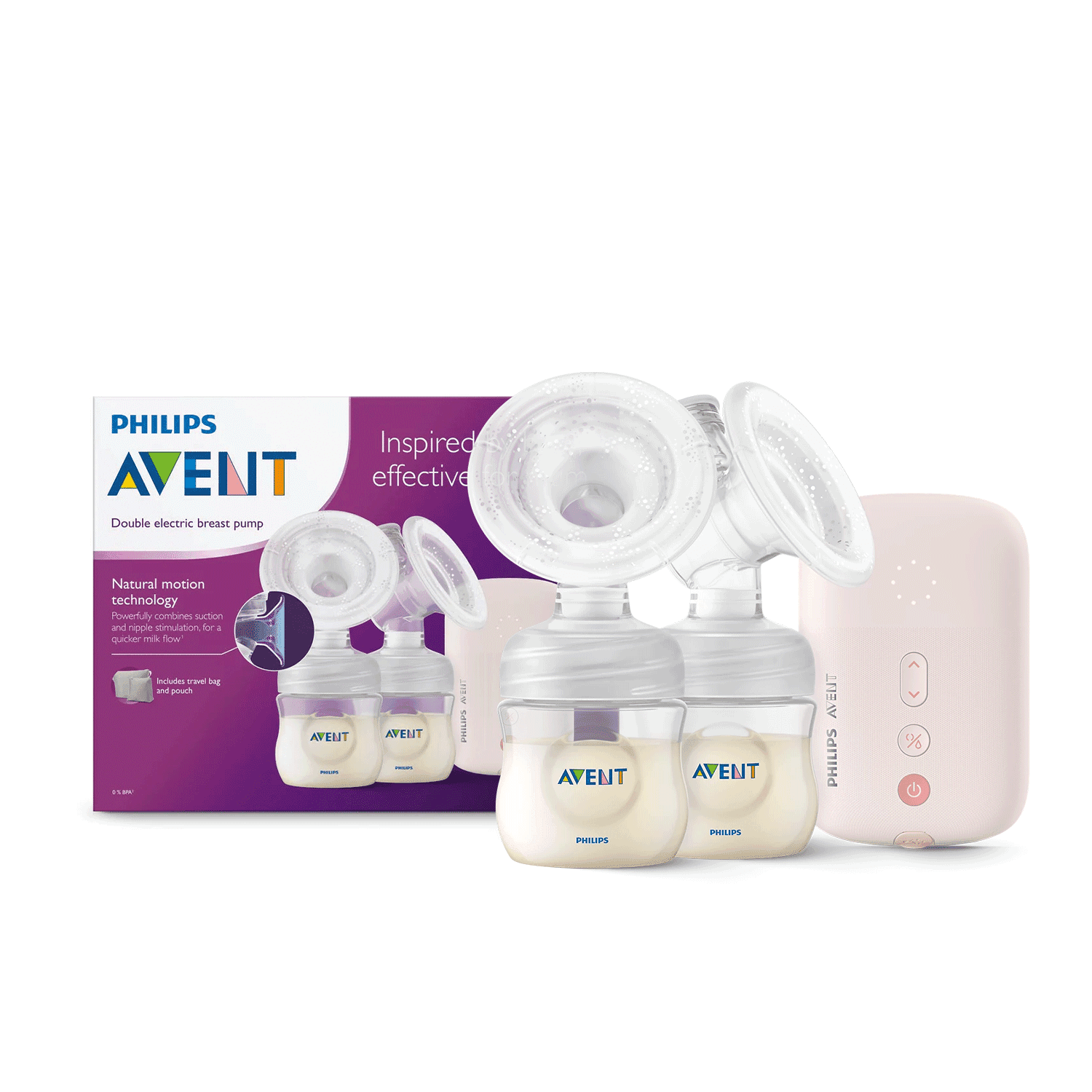شیردوش برقی دوقلو فیلیپس اونت PHILIPS AVENT مدل SCF393/11