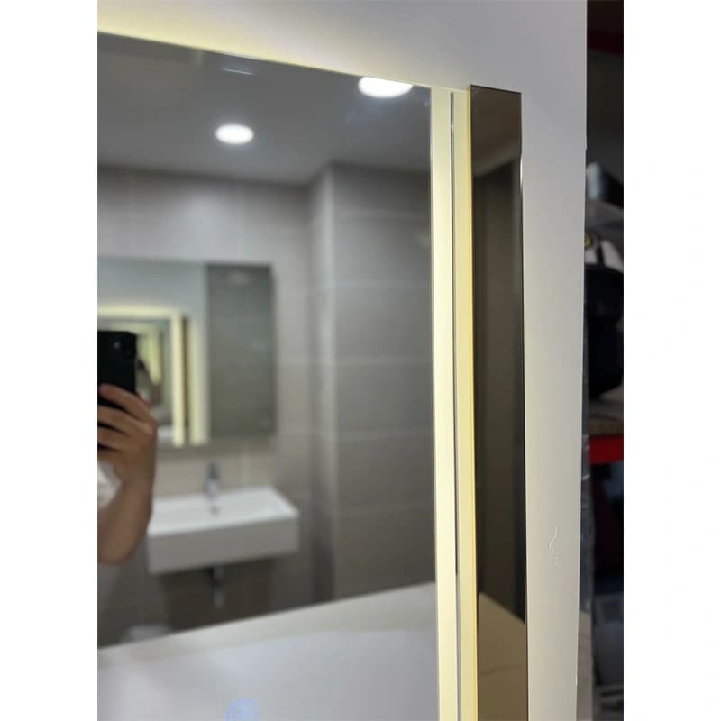آینه سرویس‌ بهداشتی دلفین مدل 1089 سایز 60×50 سانتی متر — تصویر ۲