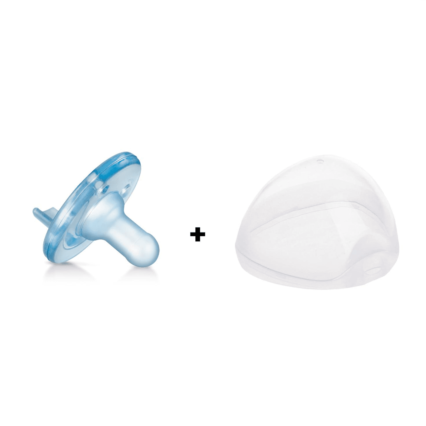 پستانک ارتودنسی انگشتی ۳ تا ۱۸ ماه تکی فیلیپس اونت Philips AVENT به همراه محفظه