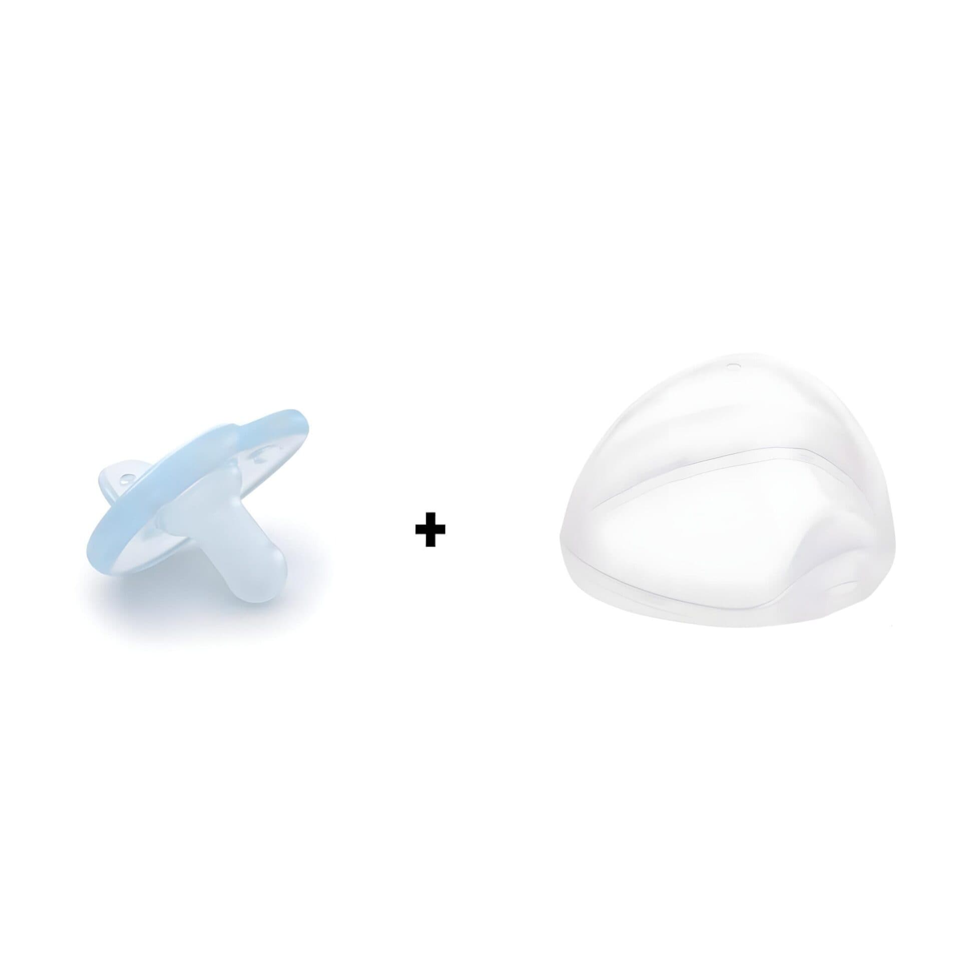 پستانک انگشتی قلبی ۰ تا ۶ ماه تکی فیلیپس اونت Philips AVENT به همراه محفظه