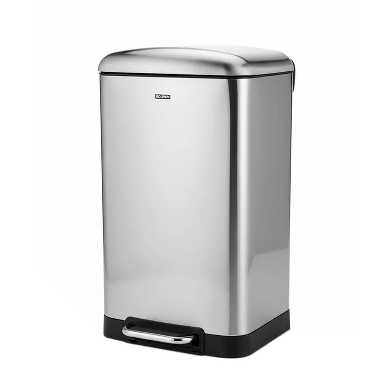سطل زباله پدالی دلفین مدل ss-L40-3040 گنجایش 40 لیتر — تصویر ۹