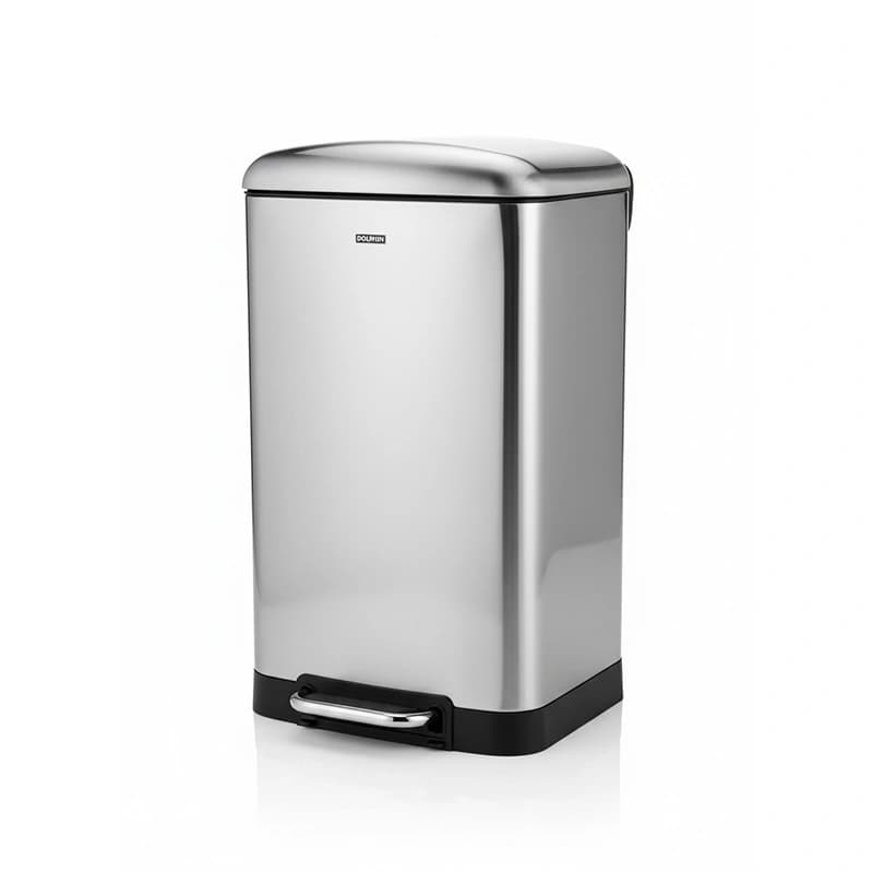 سطل زباله پدالی دلفین مدل ss-L40-3040 گنجایش 40 لیتر — تصویر ۳