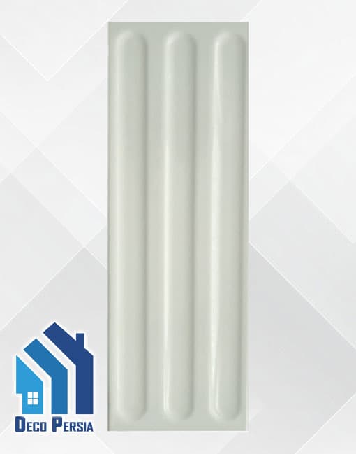 کاشی خاکسفید فخار 30×10 کالکشن دلفان سبز پاستیلی براق
