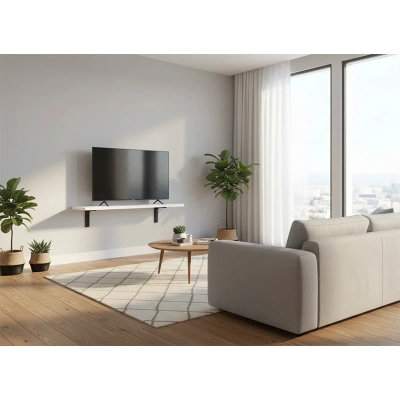 شلف دیواری دلفین مدل Jv-5020-pvc | سفید | گارانتی اصالت و سلامت فیزیکی کالا — تصویر ۲