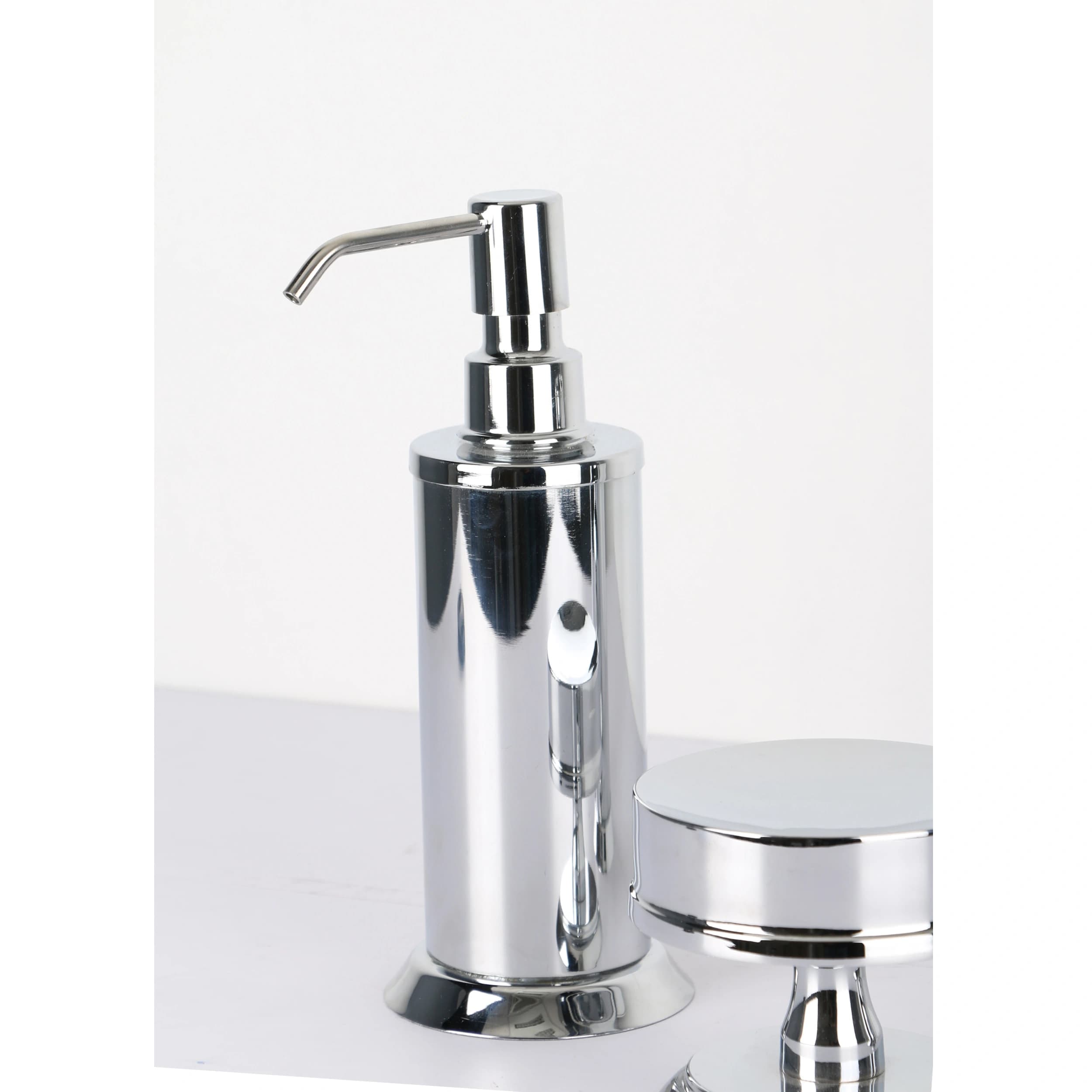 ست سرویس بهداشتی 3 پارچه دلفین مدل brass-003 — تصویر ۲