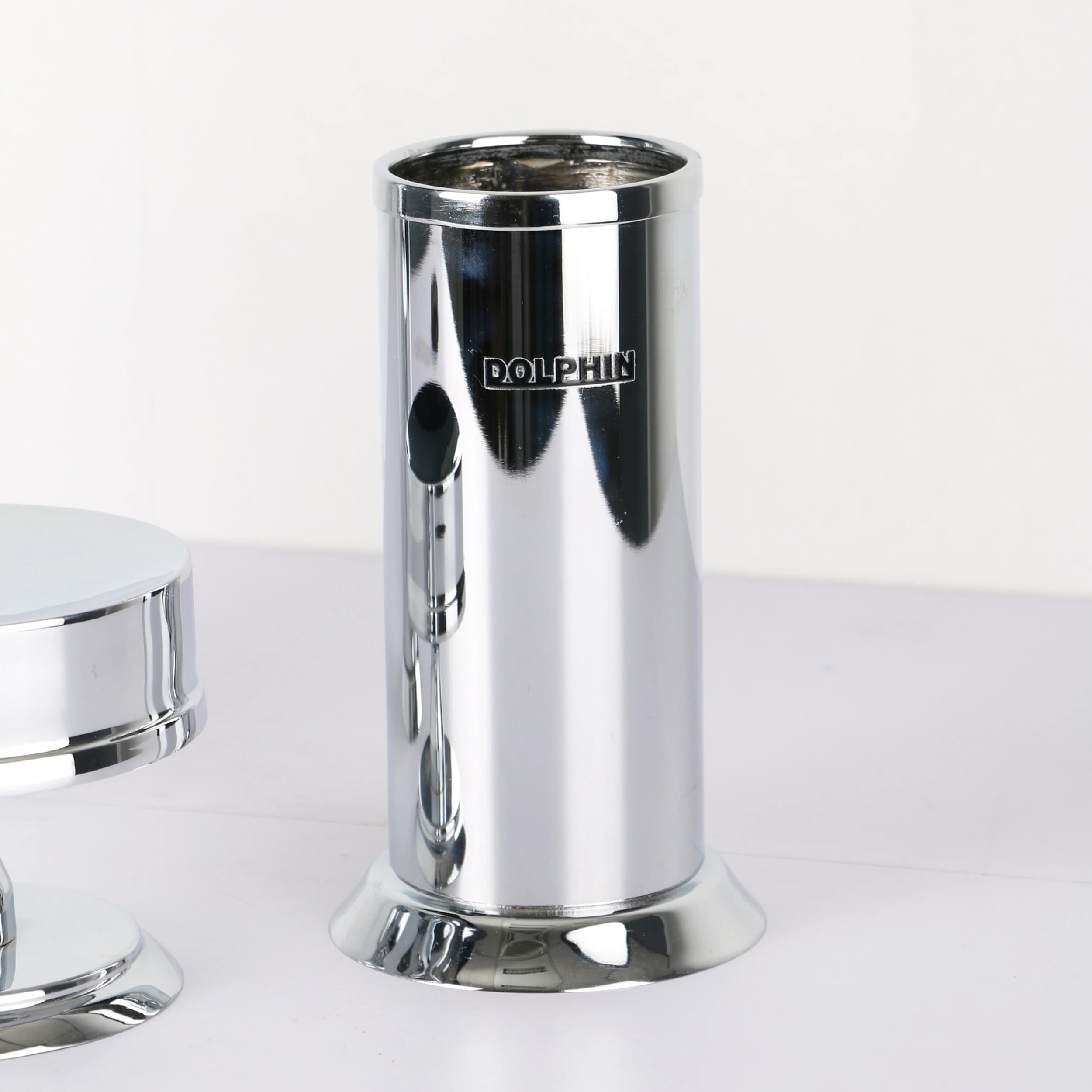 ست سرویس بهداشتی 3 پارچه دلفین مدل brass-003 — تصویر ۳