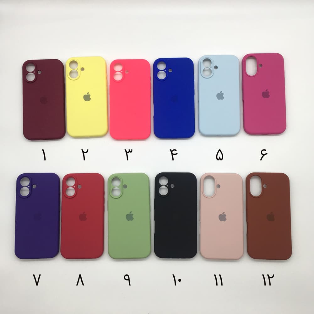گارد سیلیکونی اورجینال آیفون Xsmax (رنگبندی متنوع)(کد602) — تصویر ۳